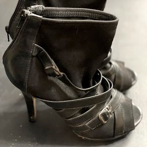 Chinese Laundry Open Toe Bootie